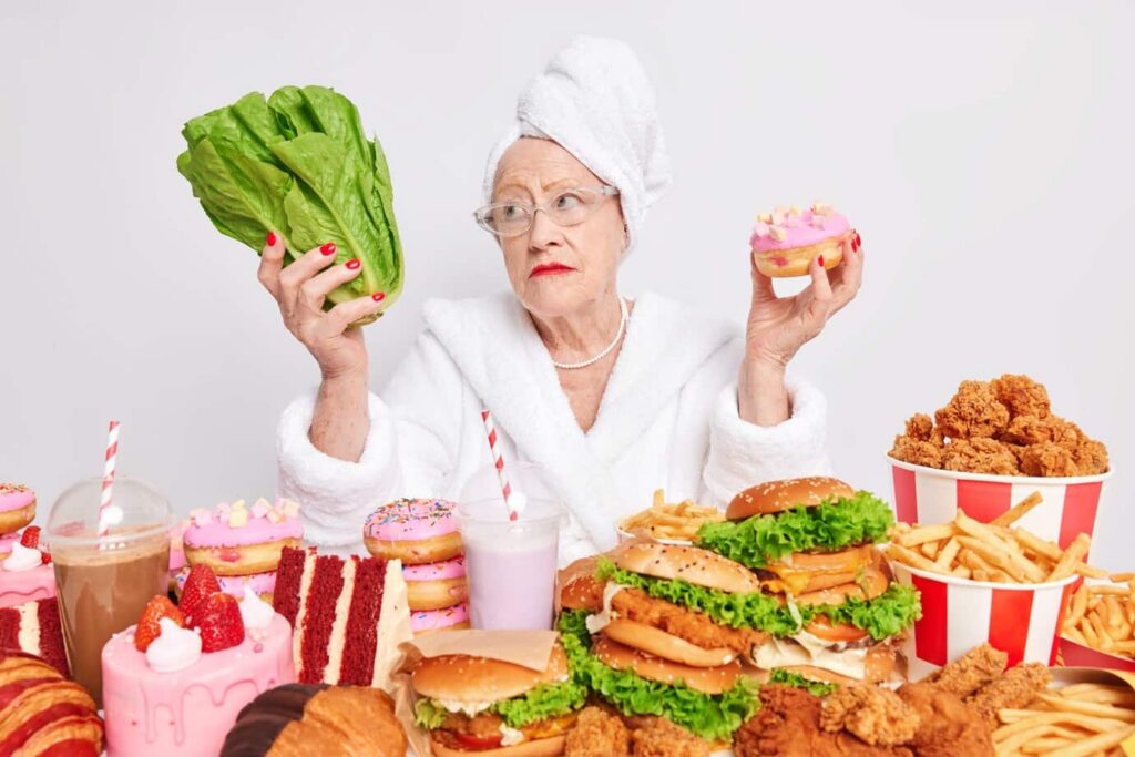 bad food for brain