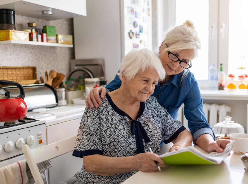 caring for elderly parents